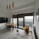 Miodowy W Hanza Tower -sauna&pool Appartamento Stettino