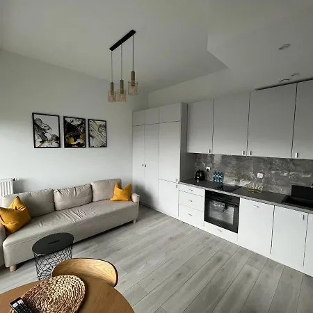 Miodowy W Hanza Tower -sauna&pool Apartament *