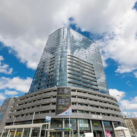Apartment Miodowy W Hanza Tower -sauna&pool Stettin