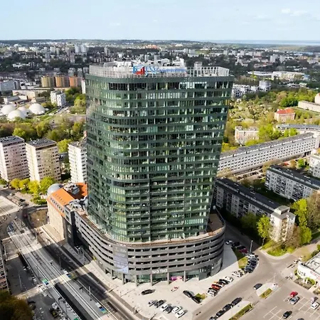 Appartamento Miodowy W Hanza Tower -sauna&pool *