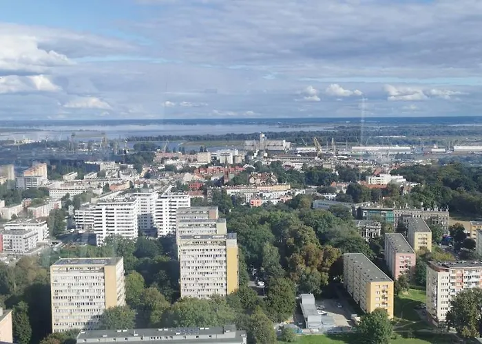 Appartement Miodowy W Hanza Tower -sauna&pool *