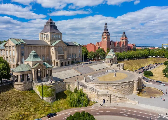 Miodowy W Hanza Tower -sauna&pool Appartement Szczecin