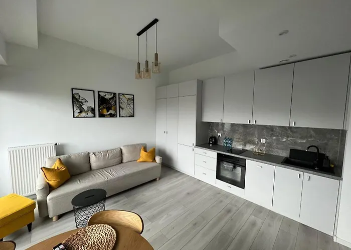 Miodowy W Hanza Tower -sauna&pool Appartement *