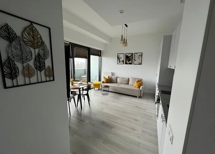 Miodowy W Hanza Tower -sauna&pool Appartement Szczecin