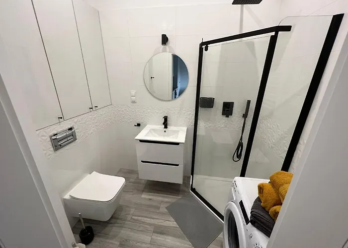 Miodowy W Hanza Tower -sauna&pool Appartement